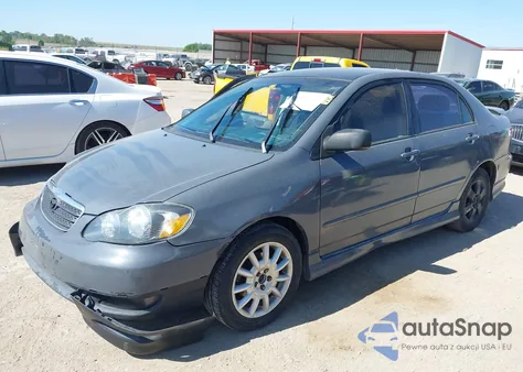 2005 Toyota Corolla S из США, поврежденный, VIN 1NXBR32E65Z406868